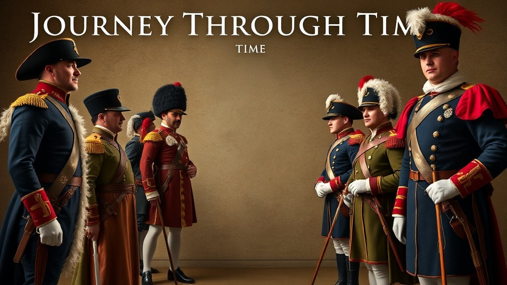 "Journey Through Time: The Transformation of French Military Uniforms from 1600s to Modern Day"