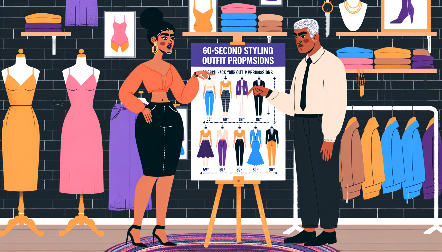 Quick 60-Second Styling Hacks to Master Outfit Proportions
