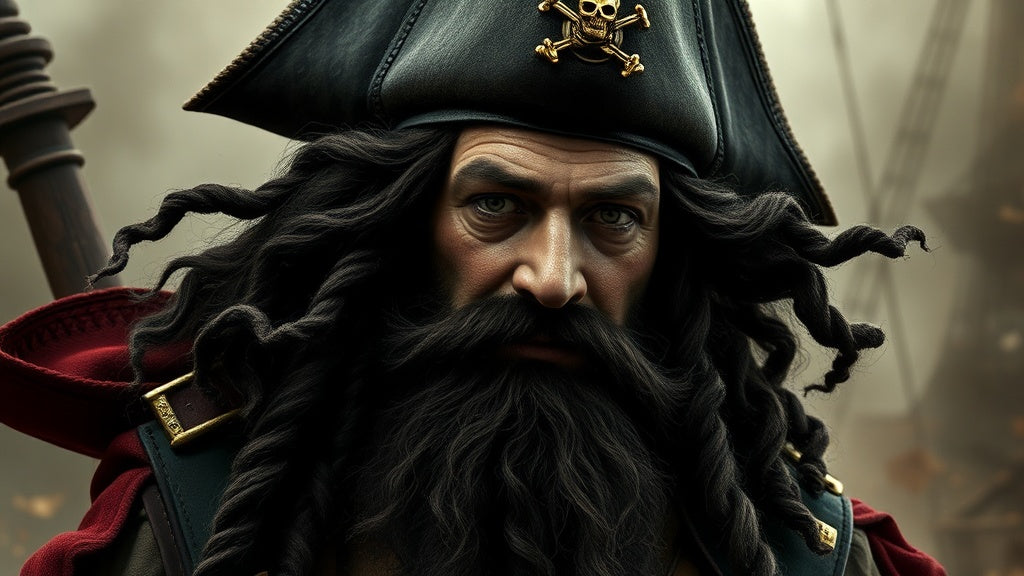 "Unearthing the Legend: Blackbeard's Life, Fear Tactics, and Enduring Legacy"