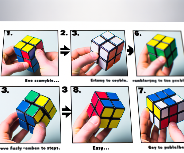 Master the Rubik's Cube: Easy Algorithm to Solve in 7 Steps | Unboxify