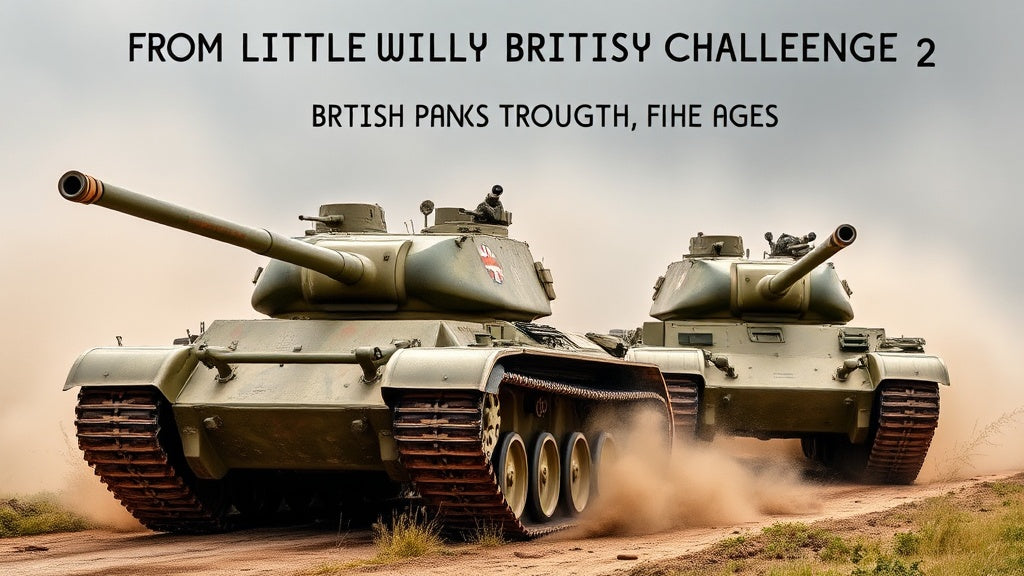 "From Little Willy to Challenger 2: The Evolution of British Tanks Through the Ages"
