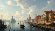 Venice's Transformation: Marshes to Maritime Powerhouse - A Journey of Trade, War, and Cultural Flourish