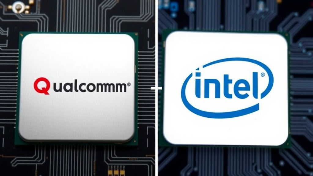 "Qualcomm Explores Potential Acquisition of Intel's Chip Division"