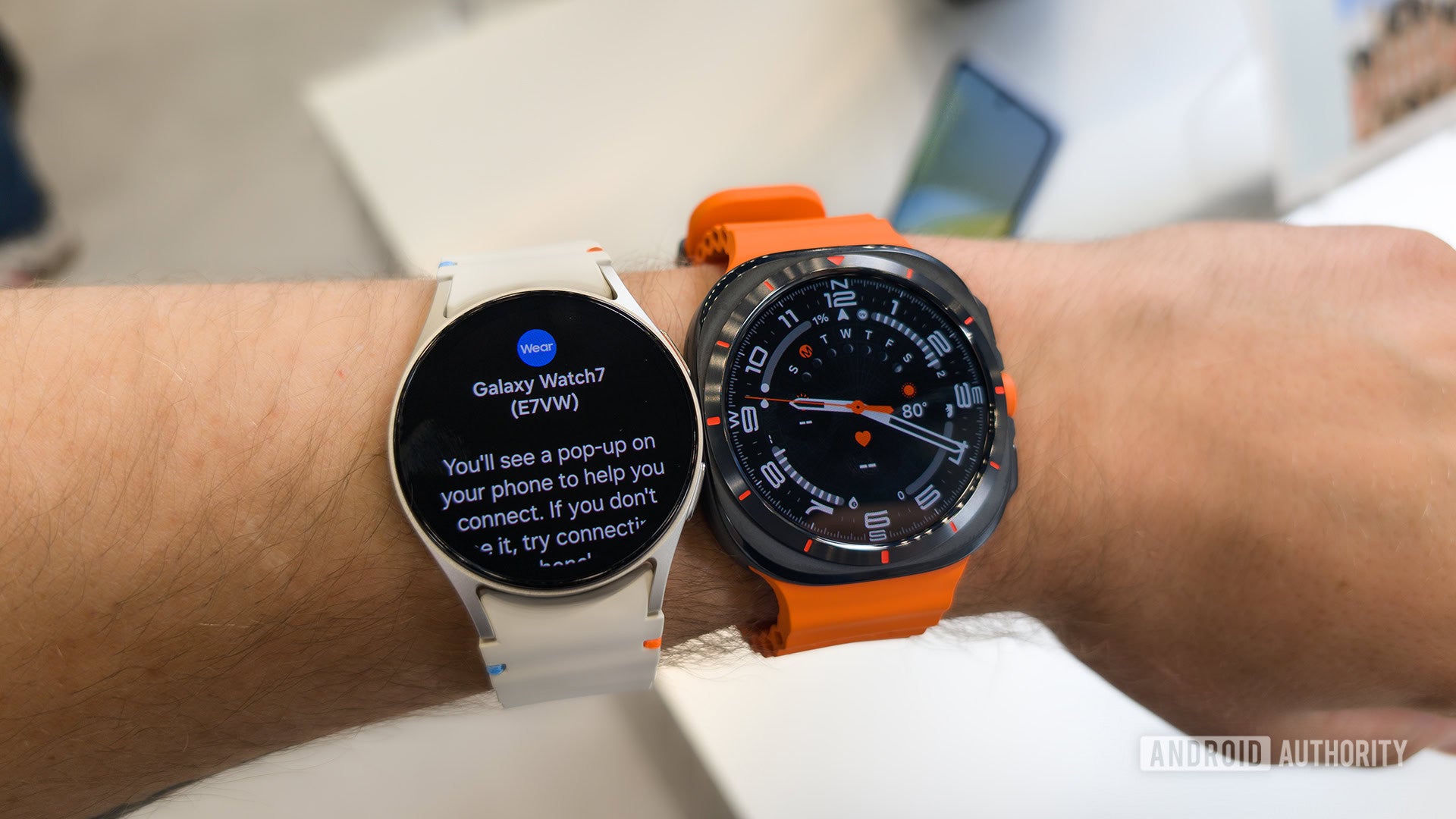 "Galaxy Watch Ultra vs. Galaxy Watch 7: Early Impressions and Key Differences"