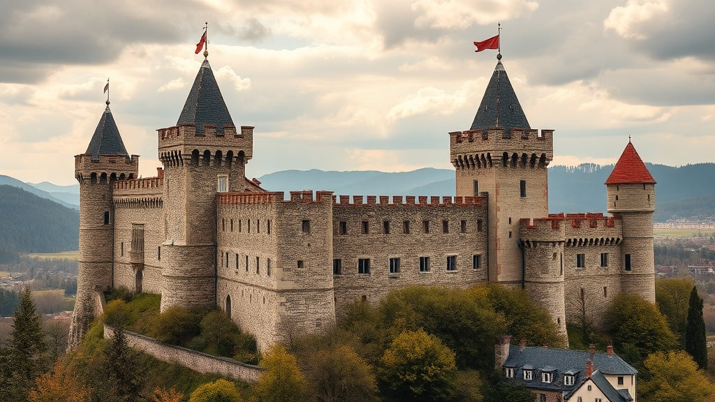 "Exploring the Majestic Medieval Castles of Europe: An In-Depth Guide to History, Architecture, and Strategic Mastery"