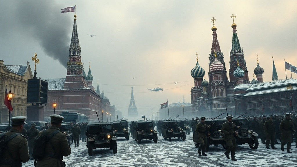 "Unyielding Triumph: The Epic Battle of Moscow During World War II"