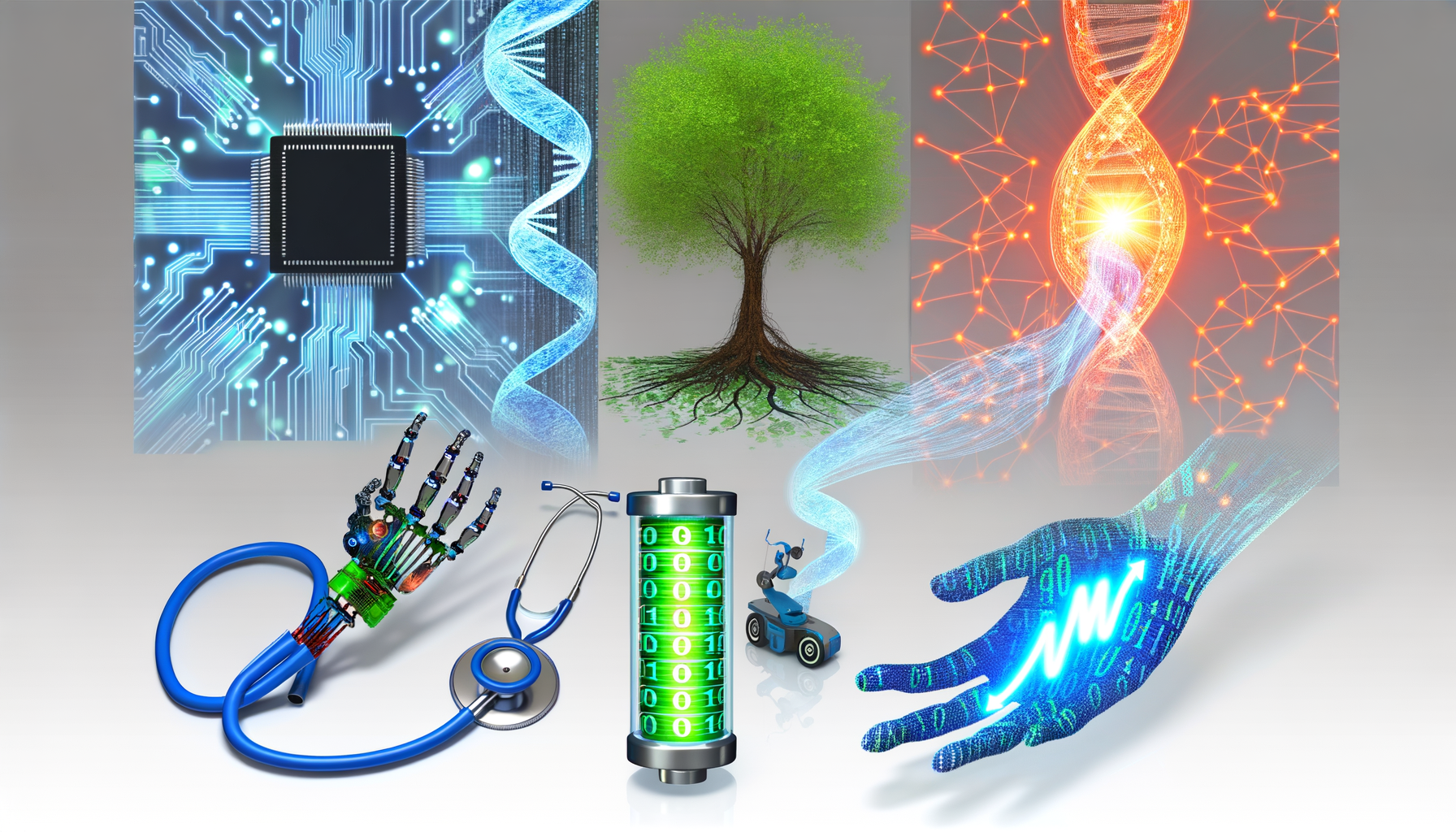 How AI is Transforming Industries: Revolutionary Chip Design, Prosthetics, Ecosystems, Healthcare, and Batteries