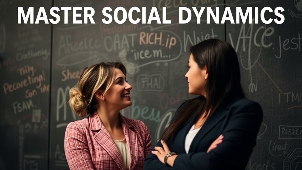 "Master Social Dynamics: Why Men Succeed with the Wrong Women and How to Change That"