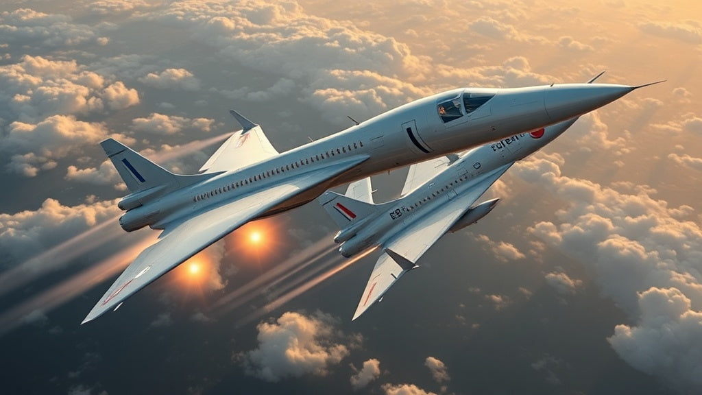 Supersonic Showdown: Concorde vs. Tupolev Tu-144 – A Battle of Speed and Prestige
