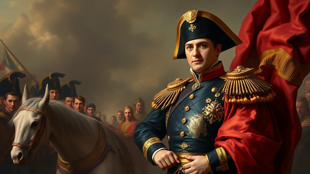 Napoleon Bonaparte: From Corsican Noble to Emperor - A Revolutionary Military Genius