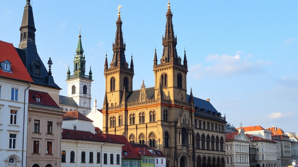 "Discover Prague's Architectural Masterpieces: From Gothic Towers to the Dancing House"