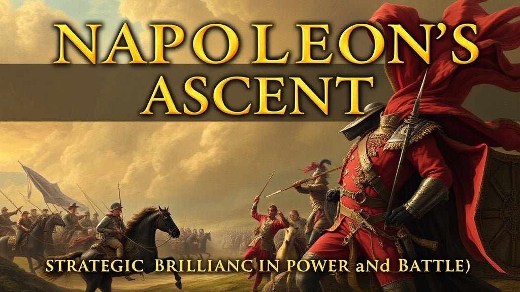 "Napoleon's Ascent: Strategic Brilliance in Power and Battle"