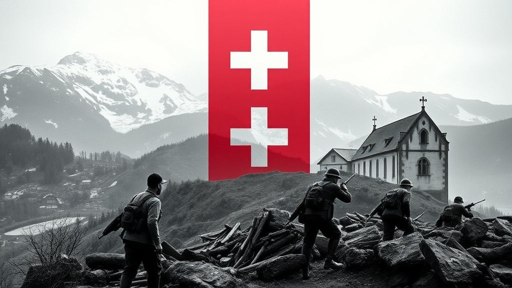 "Switzerland's WWII Neutrality: The Untold Fortress Amidst Europe's Second Great War"