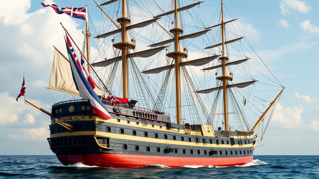 "Discover HMS Victory: Britain’s Naval Powerhouse During the Napoleonic Wars"