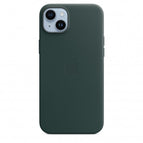 iPhone 14 Plus Leather Case/Forest Green