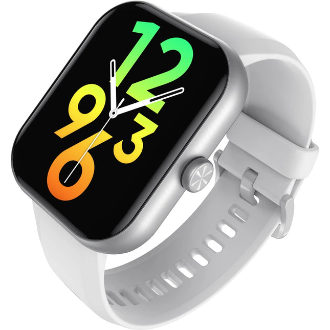 DIZO WATCH D PRO WITH CALLING,D1 CHIPSET,OS,1.85 INCH DISPLAY (Grey Strap, Regular)