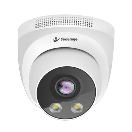 Secureye Dome Guard Wifi  Camera – Smart Security Camera Wifi 3mp CCTV Dome Camera for Home | Shop | Office | Farm | Construction Site | Sim Based Camera (Wifi Based 3MP 1296p HD with 4 IR LED)