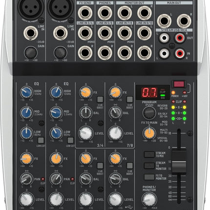 Behringer Xenyx 1002SFX 10-channel Analog Streaming Mixer - Unboxify