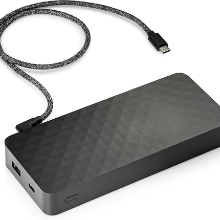 HP Spectre Power Pack 20,100 mAh for HP USB-C Charging Laptops and other devices (with two USB-C ports and a single USB-A port)