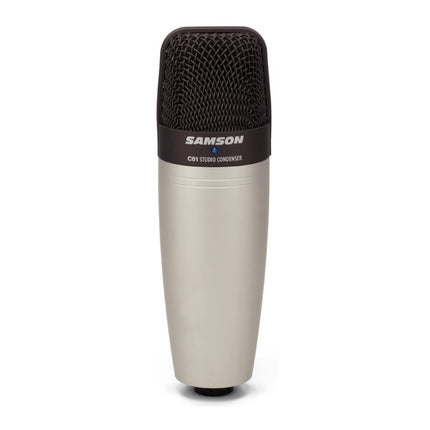 Samson Technologies C01 XLR Large Diaphragm Vocal Condenser Microphone (Unidirectional, Cream)