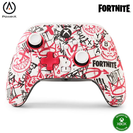 PowerA Wireless Gaming Controller for Xbox Series X/S, Xbox One, PC, Windows 10/11, Hall Effect Thumbsticks & Triggers, Low Latency Wireless, Fortnite SE (Officially Licensed)