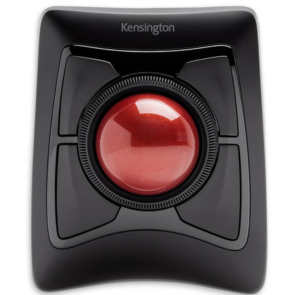 Kensington Expert Mouse® Wireless Trackball Mouse, Easy Finger Control, Precision and Smooth DiamondEye™ Optical Tracking, Ergonomic and Ambidextrous Comfort Design for Windows, PC and Mac (Black)
