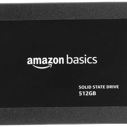 amazon basics 512 GB 2.5-inch SATA III Internal SSD | High Transfer Speeds | 3D NAND Flash Technology | Made in India | 5-Years Warranty (Solid State Drive)