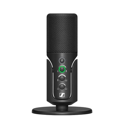Sennheiser Profile USB Microphone with Table Stand | Plug & Play Design, for Podcasting & Streaming | Cardioid Condenser Capsule | 1.2m USB-C Cable Included | Black (700065)