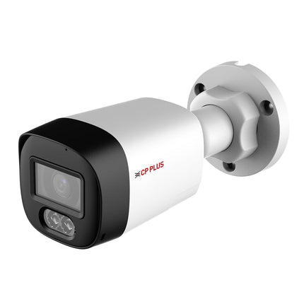 CP PLUS 2.4MP Dual Light Bullet CCTV Camera | Full HD 1080p Resolution | Smart Dual IR & Warm Light | Two-Way Talk (VoxaCam) | 30m Night Vision | 3.6mm Lens | CP-UMC-TA24L3-L