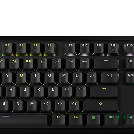 Corsair K70 CORE RGB Mechanical Gaming Keyboard - Pre-Lubricated MLX Red Linear Keyswitches - Sound Dampening - Media Control Dial - iCUE Compatible - QWERTY NA Layout - Black