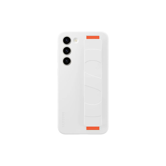 Samsung Galaxy S23+ Silicone Grip Cover - White