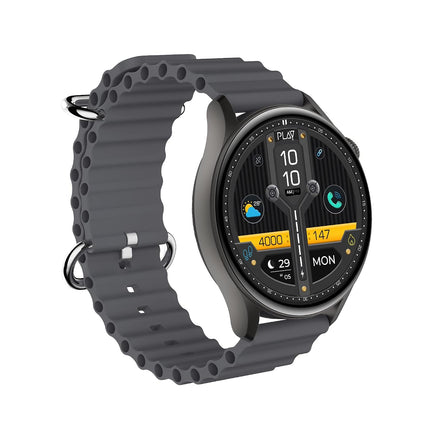 PLAYFIT Flaunt 2 1.43" AMOLED Round Display with Rotary Crown (Grey)