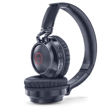 Erupt ZQHP-4155 Bluetooth Wireless On Ear Headphones with mic Mate Black