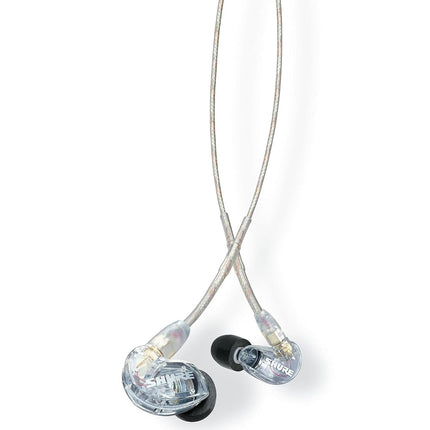 Shure SE215-CL Wired in- Ear Earphone Without Mic (Clear)