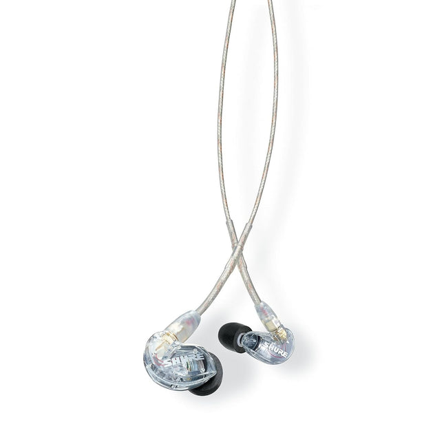 Shure SE215-CL Wired in- Ear Earphone Without Mic (Clear)