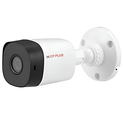 CP Plus 2.4MP IR Bullet Camera with Support Built in Mic | 1080P Full HD Recording | Max 30fps| Illumination Range of 20 Mtrs, IP67 – CP-URC-TC24PL2C Support Built-in Mic [CP-URC-TC24PL2C-V3]