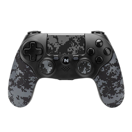 Nitho ADONIS Wireless Controller for PS4, PC, iOS & Android, PS5 (with PS4 Games Only), Gamepad Joystick with Dual Vibration | 6-Axis Motion Sensor | Touchpad | Built-in Speaker | 3.5 mm Jack - Camo