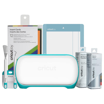 Cricut Joy Essential Bundle Includes - Cricut Joy Machine, Joy Smart Vinyl, Joy Insert Cards, Joy Card Mat, 4.5" x 6.25", Joy Starter Tool Set & Joy Transfer Tape - 5.5" x 48