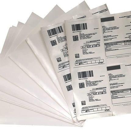 Securement Easyship Sticky Labels Matt (A4 Size Sheet with 4 Pre-Cut Labels Per Sheet) - to Print Easyship Order - Suitable for Any Printers (1000 Sheets)