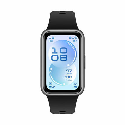 Huawei Band 11 Health & Fitness Tracker, Enhanced Sleep Tracking, All-Day Health Monitoring, Ultra-Slim & Comfort Wear, Compatible with iOS & Android, Smart Watch, Metal (Black) - Unboxify