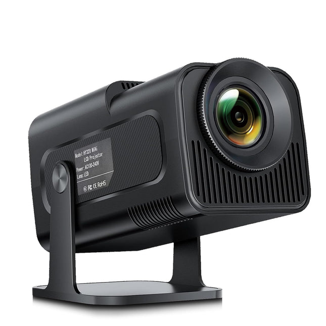 Portable Projector, HY320 Mini Projector with WiFi and Bluetooth, Support 4K 1080P with Dual-Band WIFI6 BT5.0 Android 11, Smart Projector Auto Keystone Correction for Phone/TV Stick/Laptop
