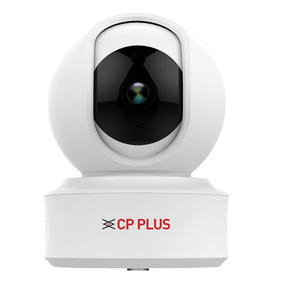 CP PLUS 2MP Full HD Smart Wi-fi Security Camera | 360° with Pan Tilt | 2Way Talk | Cloud Monitoring | Motion Detection| Night Vision | Supports SD Card (Upto 128 GB), Alexa & Ok Google | CP-E21A