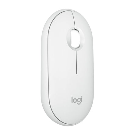 Logitech Pebble Mouse 2 M350s Slim Bluetooth Wireless Mouse, Portable, Lightweight, Customisable Button, 4000 DPI, Quiet Clicks, Easy-Switch for Windows, macOS, iPadOS, Android - Unboxify