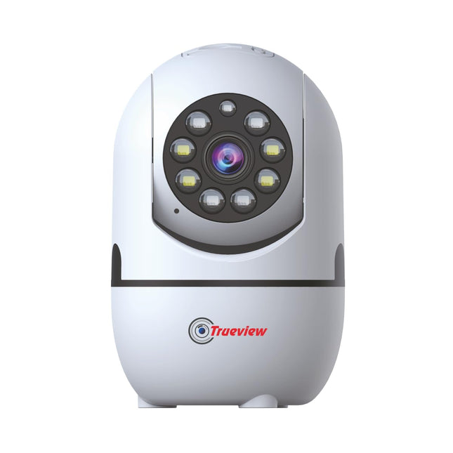 Trueview 2MP Smart CCTV Wi-fi Home Security Camera with Pan Tilt 360� View, 2 Way Talk, Cloud Monitor, Motion Detect, Supports SD Card Up to 256 GB, Night Vision (2MP Color Night Vision Smart Camera)