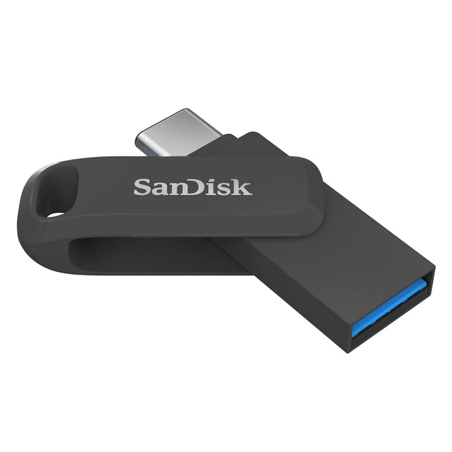 SANDISK Ultra Dual Drive Go Type-C 512GB, OTG, Upto 400MB/s, Pendrive, Black, 5Y Warranty (SDDDC3-512G-I46PD)