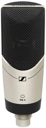 Sennheiser Mk 4 Large Diaphragm Condenser Xlr Microphone| True Condenser Capsule | Low Self-Noise | 20Hz 20Khz | Ideal For Vocals, Instruments, Voice Over & Broadcast Applications