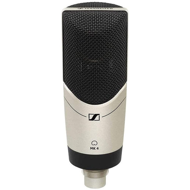 Sennheiser Mk 4 Large Diaphragm Condenser Xlr Microphone| True Condenser Capsule | Low Self-Noise | 20Hz 20Khz | Ideal For Vocals, Instruments, Voice Over & Broadcast Applications