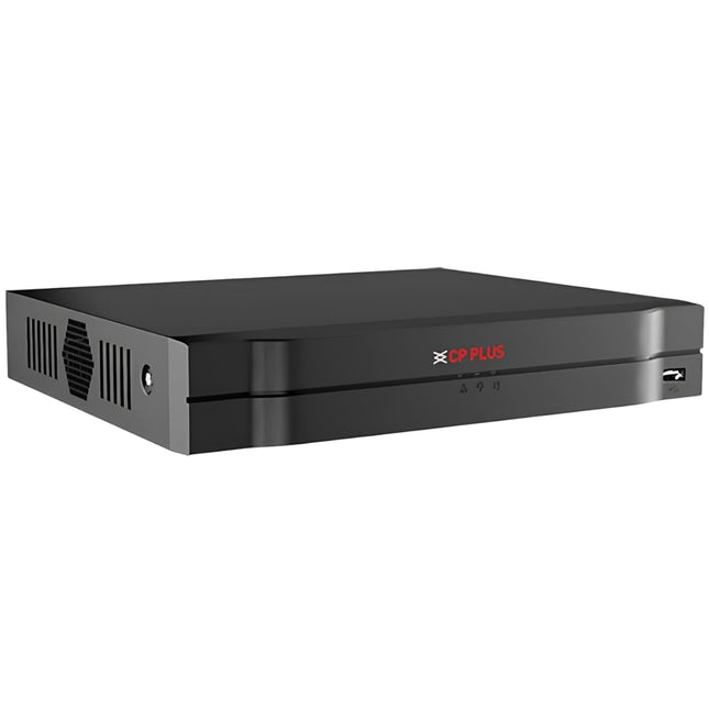 CP Plus 8Ch. 4K Network Video Recorder, Up to 8 Channel IP Camera Input, Instastream, H.265+ Compression, MJPEG Decoding, Support 1 SATA HDD up to 20TB Each, 80Mbps Incoming [CP-UNR-4K2081-V4]
