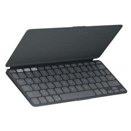 Logitech Keys-to-Go 2 Portable Bluetooth Keyboard for Tablet with Built-in Cover, Slim and Compact Wireless Keyboard for Windows, Android, Linux, iPad, iPhone, Mac - Unboxify