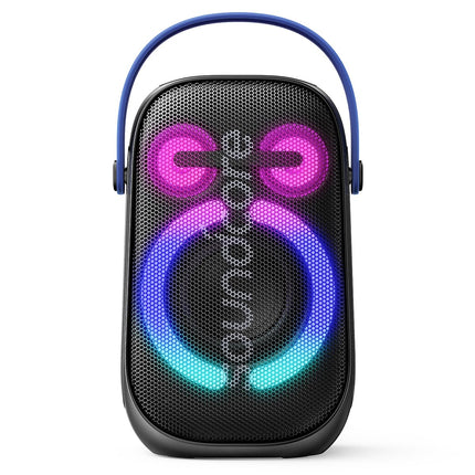 Soundcore Anker Rave Neo 2 Portable Speaker with 80W Stereo Sound,Partycast 2.0,Light Show,Ipx7 Waterproof(Floats On Water) 18H Playtime,Customizable Eq & Bass Up for Party,Backyard-Black,USB